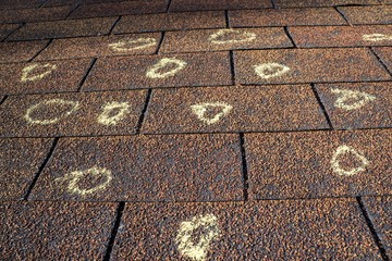 Hail Damaged Roof in Sperryville